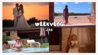 Mijn ZUS TROUWT op Mallorca & een Prachtige JURK // Weekvlog 143