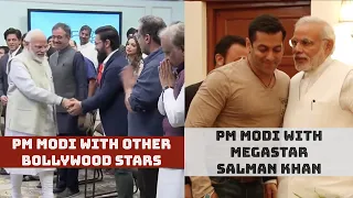 PM Modi with Salman Khan vs PM Modi with Other Bollywood Actors | SRK, Aamir | Kartik Uppal Edits