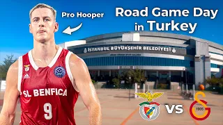 Pro Basketball Away Game Vlog In Istanbul Turkey // Travel Gameday And Basketball Film Breakdown