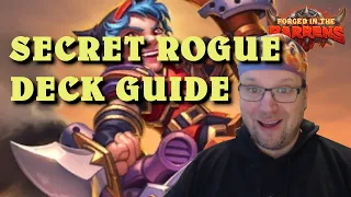 Secret Rogue deck guide and gameplay (Hearthstone Forged in the Barrens)