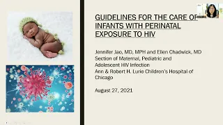 Management Infants Perinatal HIV Exposure