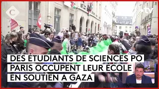 Gaza : le conflit embrase le monde universitaire - Le 5/5 - C à Vous - 26/04/2024