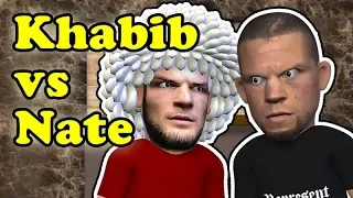 Nate Diaz VS Khabib Nurmagomedov BEEF continues