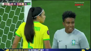 USA vs Brazil Estados Unidos x Brasil Highlights Concacaf Women's Gold Cup Final 11 03 2024