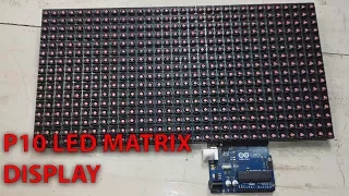 P10 32x16 LED MATRIX DISPLAY #23