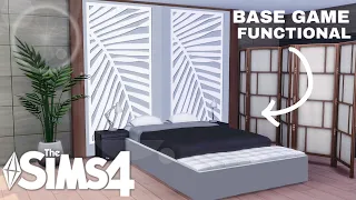 BASE GAME BUILD IDEAS NO CC NO MODS SIMS 4 | Tips and Tricks Sims 4 | Sims 4 speed build