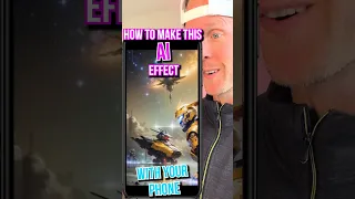 How to create this viral AI effect with just your phone #tutorial #capcut #vfx #ai