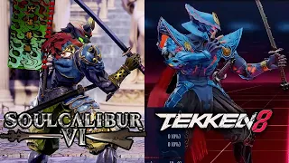 Tekken 8 Yoshimitsu inherits Soul Calibur Moves