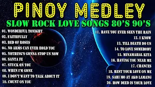 SLOW ROCK MEDLEY COLLECTION 💖 NONSTOP SLOW ROCK LOVE SONGS 80S 90S 💖 MGA LUMANG TUGTUGIN NOONG 90S