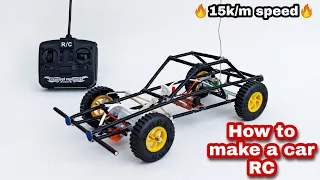 How to make a car RC  #rc_car