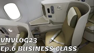 Vietnam Vlog 2023 Ep.6 - Vietnam Airlines BUSINESS CLASS