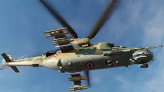 Ми 24П | Драка с вертолётами AH-64 | DCS World #PvP Server