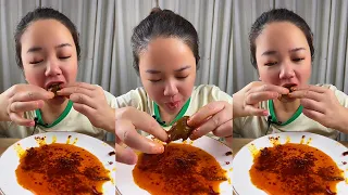 Mukbang Asmr Eating Spicy Food Challenge