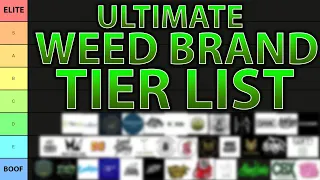 My Weed Brand Tier List