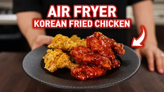 I made Korean Fried Chicken with an Air Fryer and this happened!