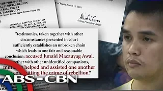 Miyembro ng Maute group, hinatulang guilty kaugnay sa Marawi siege | Bandila