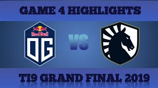 OG & Team Liquid Game 4 Highlights _ Ti9 Grand Final