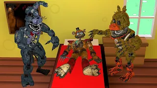 HYPER EXPLODE FNAF SIREN GLAMROCK TOILET ANIMATRONICSS In Garry's Mod! Five Nights at Freddy's! #2