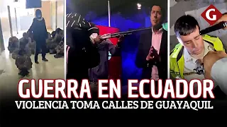 🚨VIOLENCIA en ECUADOR: DELINCUENCIA en GUAYAQUIL explota caos en el país | Gestión