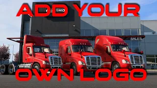Add your own logo to ATS Accessories' Cascadia mod