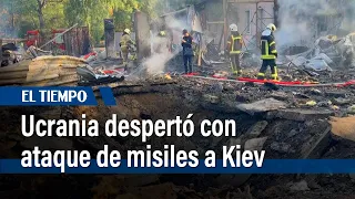 Ucrania despertó este jueves con un ataque de misiles contra Kiev | El Tiempo