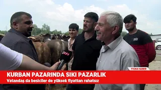 KURBAN PAZARINDA SIKI PAZARLIK