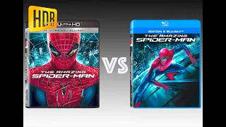 ▶ Comparison of The Amazing Spider Man 4K (4K DI) HDR10 vs Regular Version