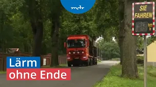 Lkw-Lärm donnert durch Erholungsort Arneburg | MDR SACHSEN-ANHALT HEUTE | MDR