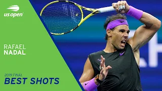 Rafael Nadal's Top Winners vs Daniil Medvedev | 2019 US Open Final