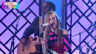 Avril Lavigne - Push (Remastered) Live Tv Show JMMKMML 2011 HD