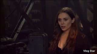 AVENGER: Scarlet Witch "Elizabeth Olsen" Bloopers