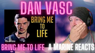 Dan Vasc Bring me to life- Brought me to tearsMarine veteran reacts #reaction #music #ptsd