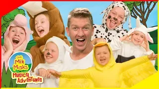 Old MacDonald Had A Farm | Live Sing-a-long Nursery Rhymes | The Mik Maks