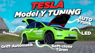 Tesla Model Y Tuning: Wie ich meinen Wagen cooler und praktischer gemacht habe!