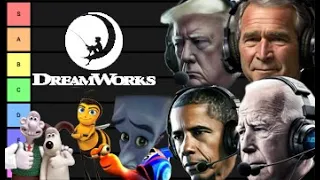 US Presidents Make a Tier List | DreamWorks Standalone Movies | (AI Voice Meme)