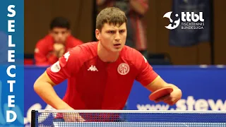 Luka Mladenovic/Andrei Putuntica vs Feng Yi-Hsin/Maciej Kubik (TTBL Selected) I Saison 2022/23