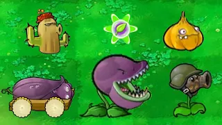 Fusion Plant vs 10 times HP zombie - Who Will Win ? PVZ Mutant Peashooter Use Plant Food