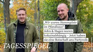 John & Hagen waren kokainabhängig – Jetzt haben sie eine Botschaft ans Partyvolk