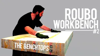 Roubo Style Workbench Part 2 - Building Benchtops | Split Top