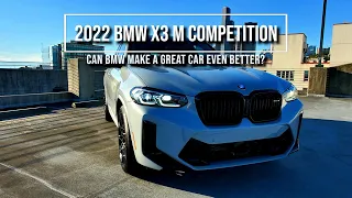 BMW X3M Competition LCI review and test drive