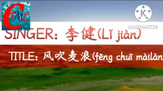 李健(Lǐ jiàn) - 风吹麦浪(fēng chuī màilàng-The Wind That Shakes The Barley)【动态歌词, PINYIN & ENGLISH LYRICS】