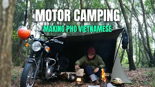 Motorcycle Camping and Cooking: The Ultimate "Pho" Experience