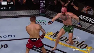 Conner McGregor broken ankle best angle