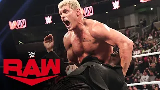 Cody Rhodes battles security after Paul Heyman’s Rock challenge warning: Raw, Feb. 26, 2024
