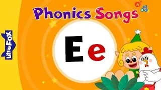 Letter Ee | New Phonics Songs | Little Fox | Animated Songs for Kids