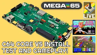 Is the MEGA65 Commodore 64 Core (V5) the one we've waited for? Livestream!