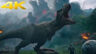 Jurassic World: Fallen Kingdom Clip/Scene Volcano Eruption Scene 4K ULTRA HD