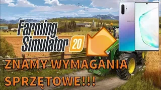 WYMAGANIA DO FARMING SIMULATOR 20!!!! + NOWY GAMEPLAY!!!!