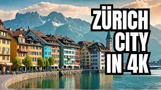 ZURICH Switzerland, This is how Zuruch looks like right now. Zuruch walking tour 2024