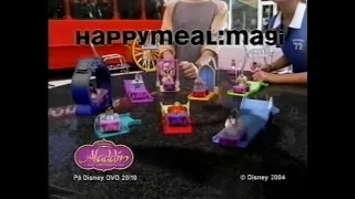 2004 McDonald's "Aladdin, Happy meal" Sweden commercial